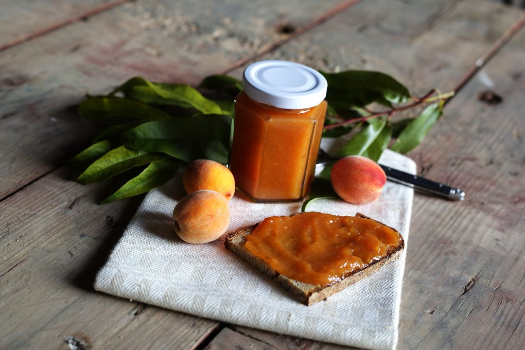Pfirsichmarmelade mit Thymian | Rikes Küchengärten